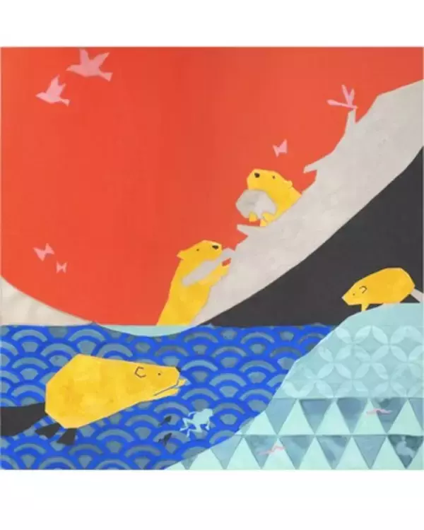 日本画家・中條亜耶さんによる「ネイチャーポジティブ」をアートで表現したchart project(R)の新たな作品を公開