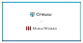 Crewwとみらいワークスによる資本・業務提携のお知らせ