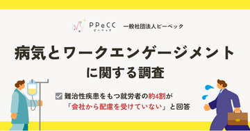 難治性疾患をもつ就労者の約4割が 「会社から配慮を受けていない」