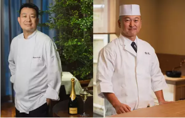 「KRUG FOUR HANDS DINNER」を二夜限定で開催 「Restaurant Ryuzu」飯塚隆太氏と日本料理「宮坂」宮坂展央氏が共演