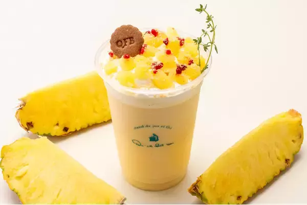 「【キル フェ ボン】テイクアウト専門のドリンクスタンド「stand de jus et the (スタンド ジュ エ テ) 」新作「パイナップルのフルージュ」登場！」の画像