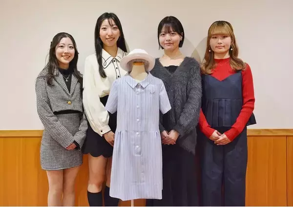 「日本女子大学附属豊明小学校が夏服快適構想を発表」の画像
