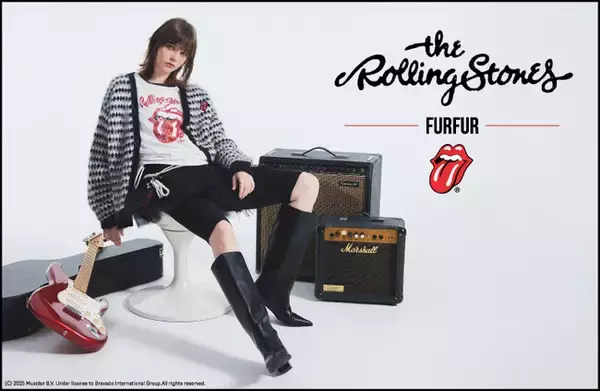 【FURFUR(ファーファー)】イギリスの伝説的ロックバンド「The Rolling Stones(ザ・ローリング・ストーンズ)」をフィーチャーしたコレクションアイテムが発売＜10月14日(火)＞