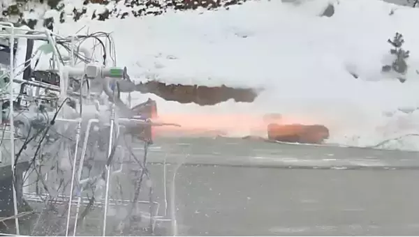 「将来宇宙輸送システム株式会社、荏原製作所の電動ターボポンプを搭載したロケットエンジンの着火試験に成功」の画像