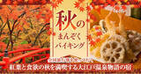 「10月11日、全国旅行割スタート！（＊）お得な仕組みで行く、紅葉と食欲の秋を満喫する旅へ。大江戸温泉物語　福島県と群馬県の宿。」の画像1