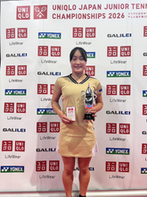 世界で躍動する16歳 駒田唯衣　ユニクロ全日本ジュニアテニス選手権2026 U-18 優勝
