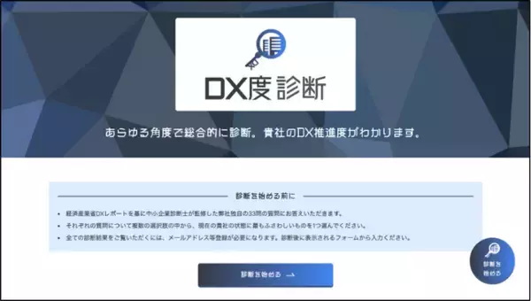 株式会社MU、DX推進度をチェックできる「DX度診断システム」を無料提供開始
