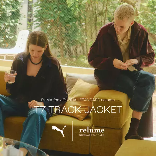 PUMA for JOURNAL STANDARD relume 別注「T7 TRACK JACKET」が登場！9月中旬より発売スタート。
