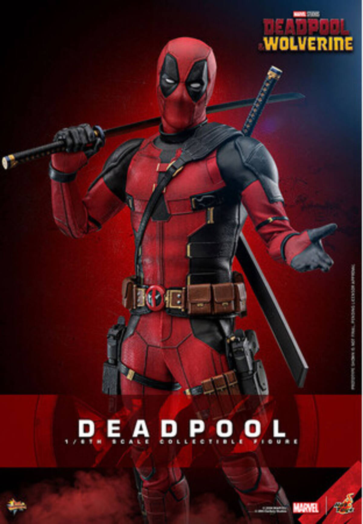 映画『デッドプール＆ウルヴァリン』より豪華付属品付きデッドプールの 