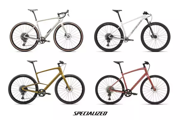 スペシャライズドのクロスバイク、ハードテイルMTB、グラベルバイクに新色が登場