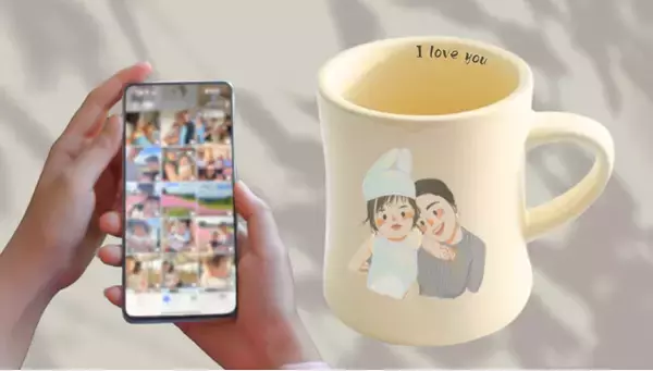 スマホに眠る写真を似顔絵グッズに変身させるプラットフォーム 『100Little Moments』オープン！