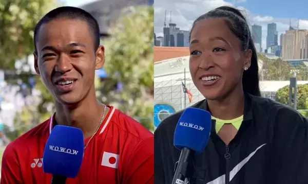 1/18（日）開幕「全豪オープンテニス」WOWOWが大坂なおみ、坂本怜ら日本勢5選手にインタビュー！