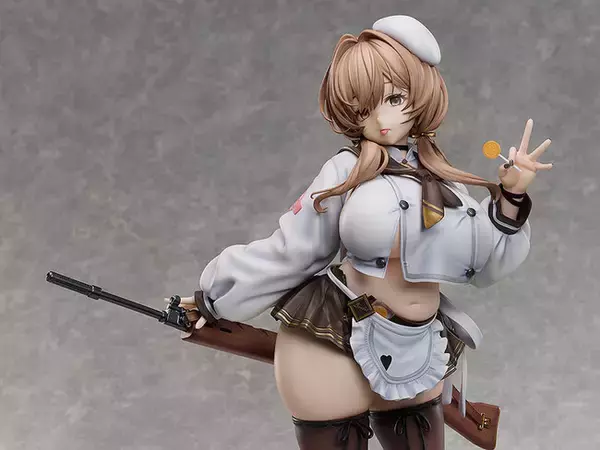 『勝利の女神：NIKKE』より、テトラライン所属「クッキングオイル部隊」の「ブレッディ」がフィギュアで登場。