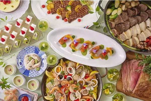 【グランドニッコー東京ベイ 舞浜】＜GWの4日間限定＞新緑がテーマの『ゴールデンウィークランチブッフェ』を5月3日より開催