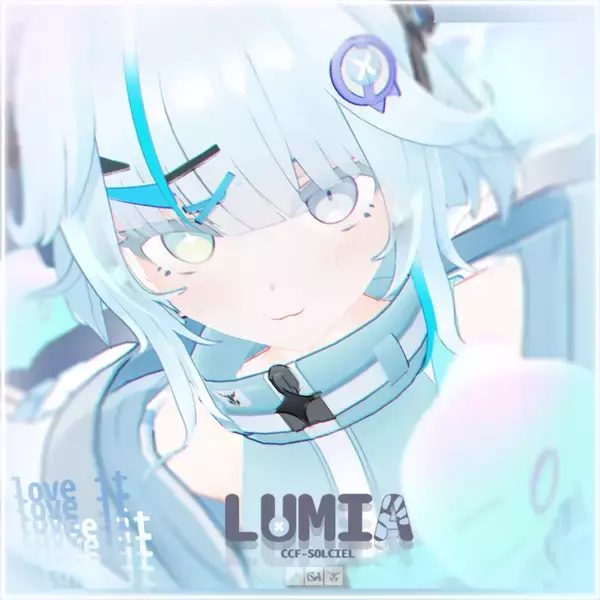 【新商品】VRChat用3D Model 「ルミア」（LUMIA）発売開始！先行リリースセール開催中