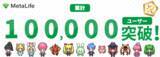 「MetaLifeの累計利用者数が10万人を突破！【メタバース×リモートワーク】」の画像1