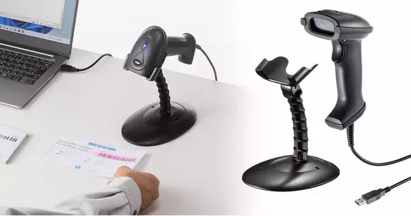 オートセンシングモード機能搭載、かざすだけでサクサク読み取りできるバーコードリーダーを発売
