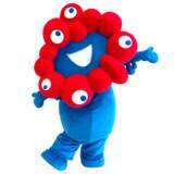 「ミャクミャクとNPO法人グリーンバードを表彰」の画像1