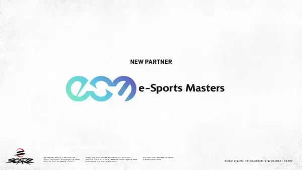 「「プロeスポーツチーム「SCARZ」、株式会社BBBが運営するeスポーツのコーチと受講者をつなぐマッチングサービス「e-Sports Masters」とのスポンサー契約締結を発表！」」の画像