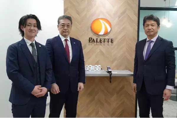 「茨城県知事・大井川氏がパレット運営の障がい者福祉施設「Canvas」「カラーズ・ラボ」を視察」の画像