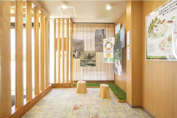 国産木材CLTを活用した福祉施設専用パターンモデル「木のIZANAI工法」の体験型ショールームが京都市伏見区にオープン