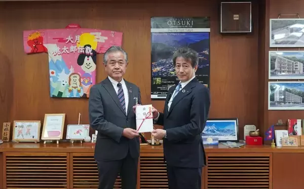 大月市へのポータブル電源寄贈式が行われました