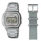 「即完売した【CASIO CLASSIC PREMIUM SERIES】が待望の再入荷。夏の装いに映える、ユニセックスなシルバーウォッチ」の画像1