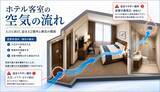 「ホテル客室の「気流チェック」を全施工の標準工程に。禁煙化・リフレッシュ・空調洗浄のいずれでも吸気と排気を確認【株式会社HONU】」の画像1