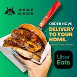 「SHOGUN BURGER東急歌舞伎町タワー店、深夜営業&UberEats導入開始！」の画像1
