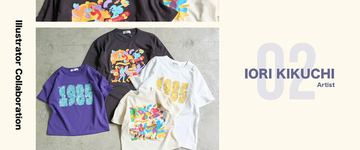 Golden Bear meets IORI KIKUCHI コラボレーションTシャツを発売