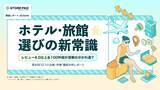 「【ホテル・旅館選びの新常識】 レビュー4.0以上＆100件超が信頼の分かれ道？男女別“口コミ点数・件数”徹底分析レポート公開」の画像1