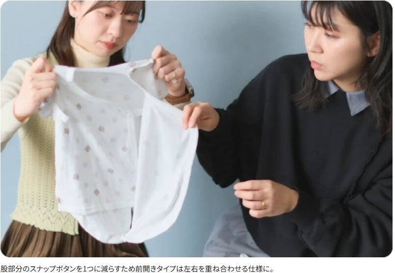 ロンパースのお着替えを変える新発想。ーバイヤーの開発への想いを綴るー