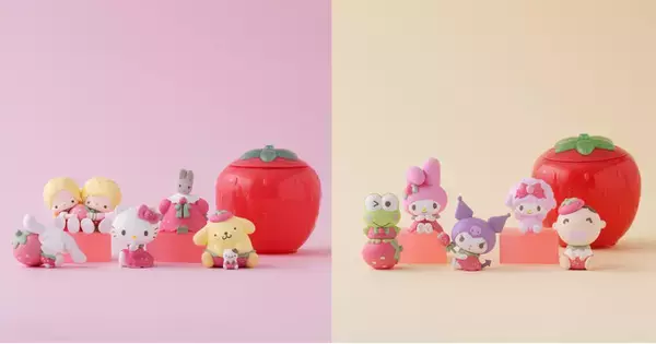 ハローキティ50周年記念ガシャポン(R) 『サンリオキャラクターズ いちごフレンズ』登場！
