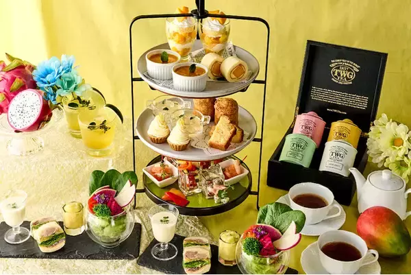 夏が主役！太陽の輝きに煌めくマンゴーとトロピカルアフタヌーンティー