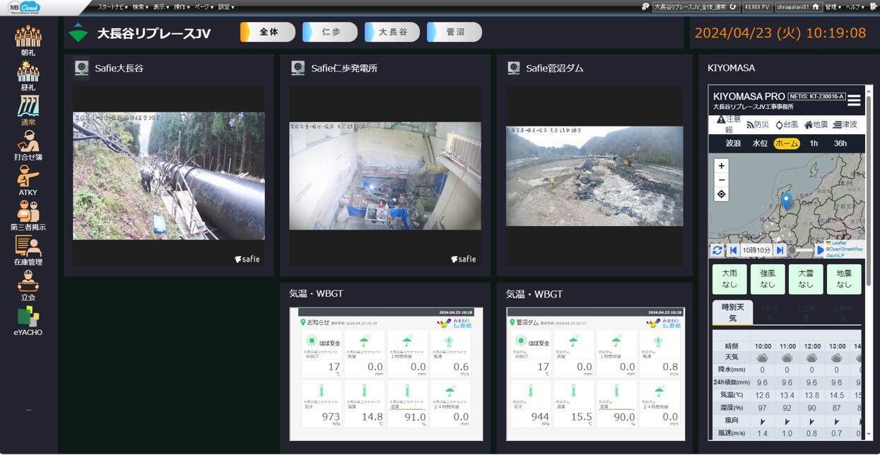 ICTを「武器」にした現場管理で水力発電所が生まれ変わる！ -大長谷（おおながたに）第二発電所及び仁歩（にんぶ）発電所大規模改良（リプレース）工事