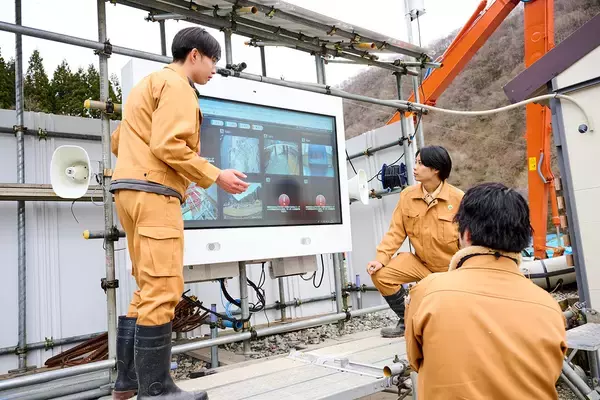 「ICTを「武器」にした現場管理で水力発電所が生まれ変わる！ -大長谷（おおながたに）第二発電所及び仁歩（にんぶ）発電所大規模改良（リプレース）工事」の画像