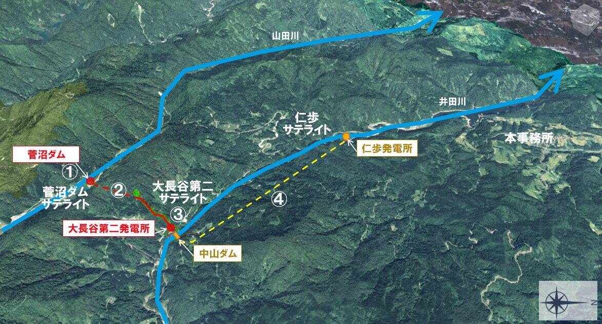 ICTを「武器」にした現場管理で水力発電所が生まれ変わる！ -大長谷（おおながたに）第二発電所及び仁歩（にんぶ）発電所大規模改良（リプレース）工事