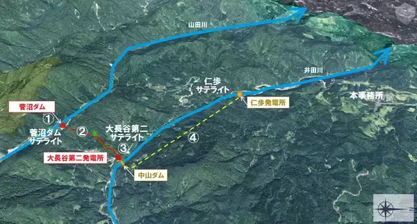 「ICTを「武器」にした現場管理で水力発電所が生まれ変わる！ -大長谷（おおながたに）第二発電所及び仁歩（にんぶ）発電所大規模改良（リプレース）工事」の画像