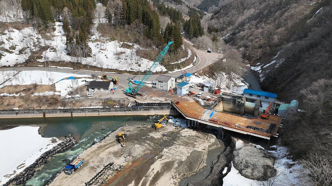 ICTを「武器」にした現場管理で水力発電所が生まれ変わる！ -大長谷（おおながたに）第二発電所及び仁歩（にんぶ）発電所大規模改良（リプレース）工事