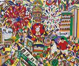 「伊勢丹浦和店でジミー大西画業30年記念作品展を8月3日より開催！浦和愛がつまった作品を本展覧会で初公開」の画像1