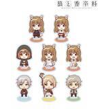 「TVアニメ『狼と香辛料 MERCHANT MEETS THE WISE WOLF』のトレーディング ちょこんと！ 缶バッジなどの受注開始！アニメ・漫画のオリジナルグッズを販売する「AMNIBUS」にて」の画像1