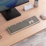 「マルチ接続対応の充電式薄型ワイヤレスキーボード発売」の画像1