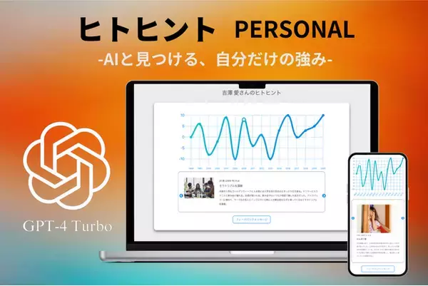 "AIと見つける、自分だけの強み"自己分析ツール「ヒトヒント PERSONAL」提供開始
