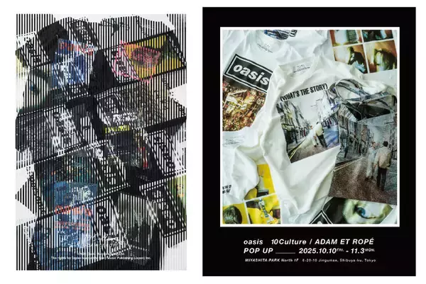 oasis　10Culture / ADAM ET ROPE'　POP UP STORE at MIYASHITA PARK