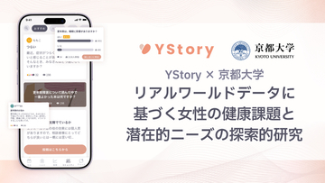 株式会社YStory、京都大学と更年期女性のリアルワールドデータを活用した探索的研究を開始
