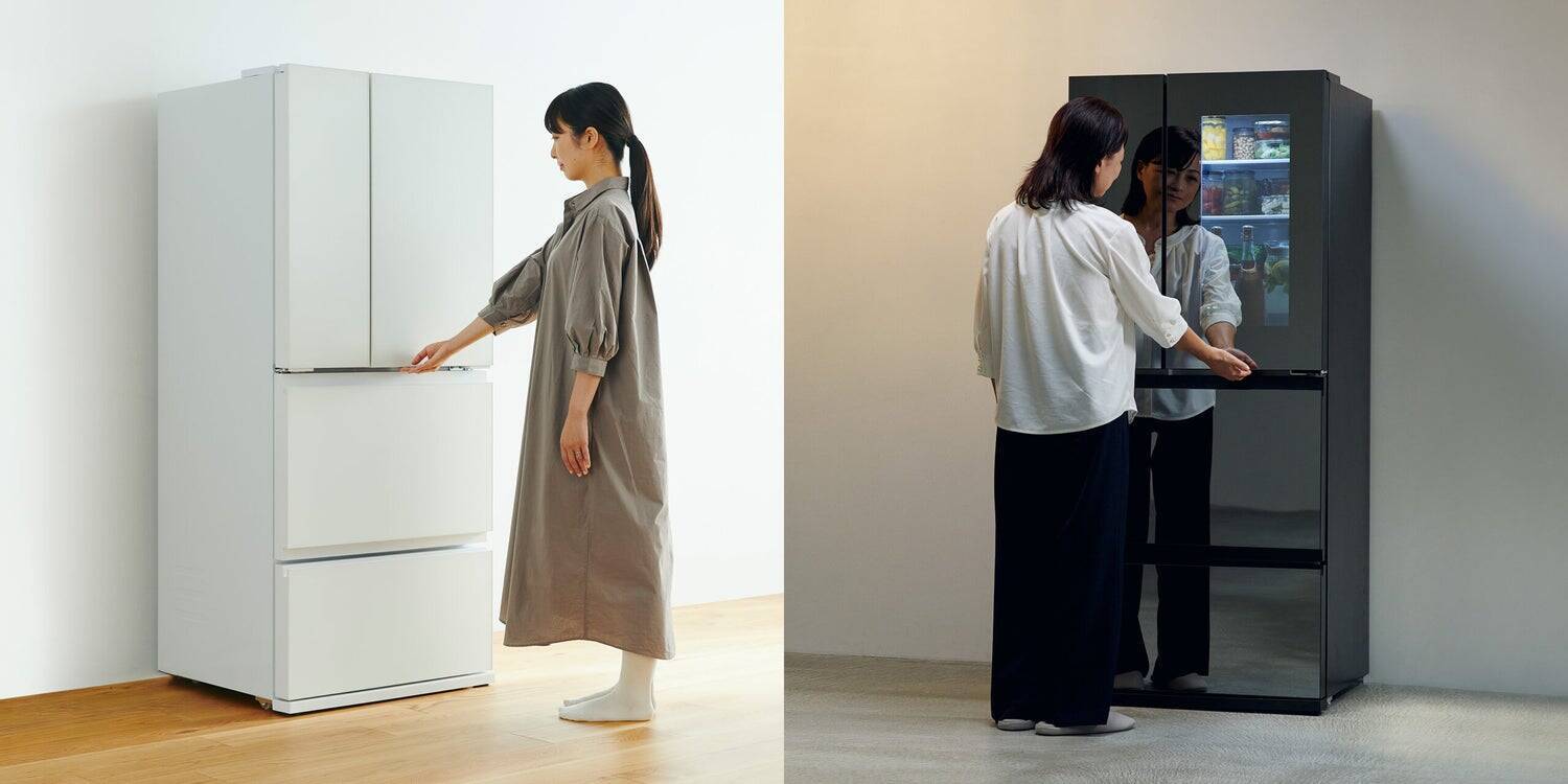ツインバードの「背伸びせず使える冷蔵庫」と「中身が見える冷蔵庫」。当たり前を疑い、「本質」から生まれた新たなカタチ
