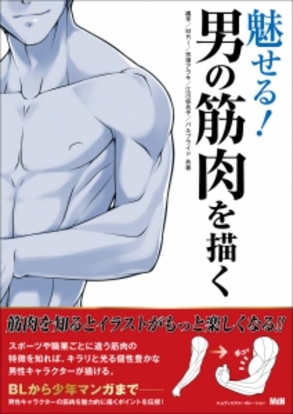 筋肉を知ることが 魅力ある男性キャラを描く最大のコツ 魅せる 男の筋肉を描く 発売 15年5月26日 エキサイトニュース