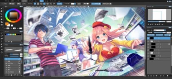 業界初 複合カフェのパソコンに メディバンペイント を導入 15年9月16日 エキサイトニュース