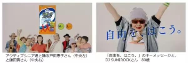 アクティブシニアが驚きのアクションを披露！　オムツの歴史が変わる　自由を、はこう。『アテント スポーツパンツ』新テレビCM完成　３月２２日（火）より全国でオンエア開始　