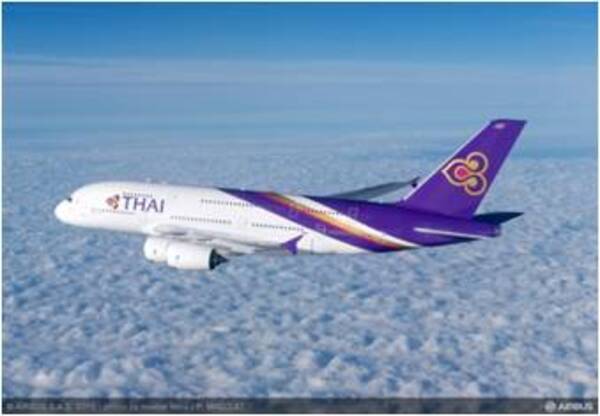 タイ国際航空 関西国際空港へ 大型旅客機 エアバスa380型機 を再就航 16年5月17日 エキサイトニュース